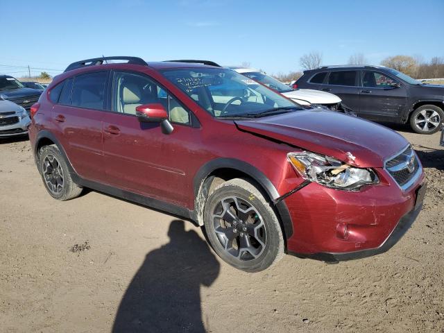 JF2GPASC0F8267285 - 2015 SUBARU XV CROSSTR SPORT LIMITED MAROON photo 4