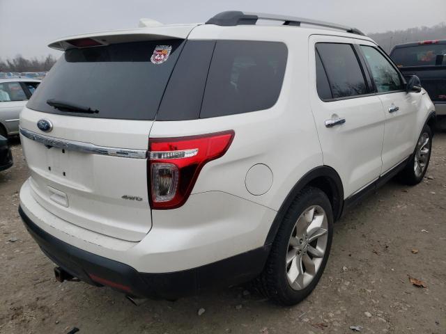 1FMHK8D89CGA36367 - 2012 FORD EXPLORER XLT WHITE photo 3