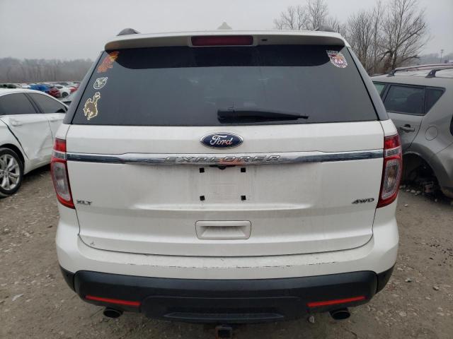 1FMHK8D89CGA36367 - 2012 FORD EXPLORER XLT WHITE photo 6