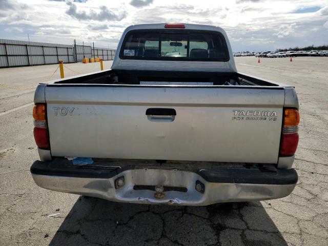 5TEGN92N53Z247158 - 2003 TOYOTA TACOMA DOUBLE CAB PRERUNNER SILVER photo 6
