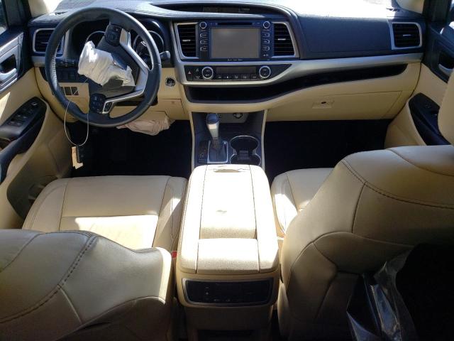 5TDKKRFH8GS161577 - 2016 TOYOTA HIGHLANDER XLE WHITE photo 8