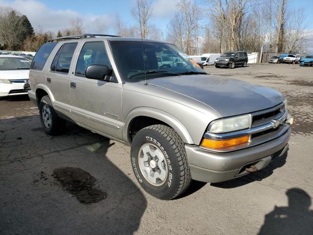 1GNDT13XX3K120640 - 2003 CHEVROLET BLAZER BEIGE photo 4