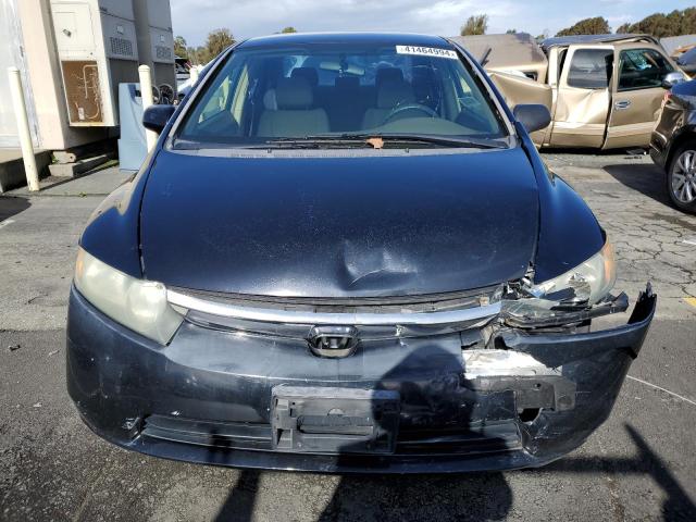 1HGFA16566L063984 - 2006 HONDA CIVIC LX BLACK photo 5