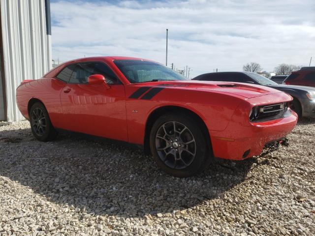 2C3CDZGGXJH205108 - 2018 DODGE CHALLENGER GT RED photo 4