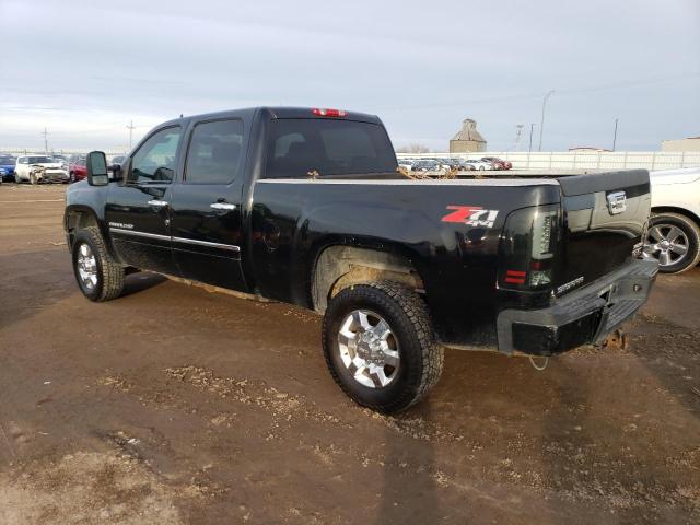 1GT125E86DF126943 - 2013 GMC SIERRA K2500 DENALI BLACK photo 2