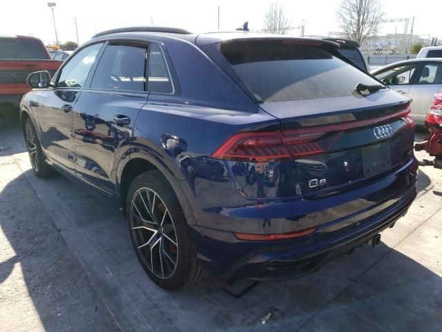 WA1FVAF11KD027876 - 2019 AUDI Q8 PRESTIG BLUE photo 2