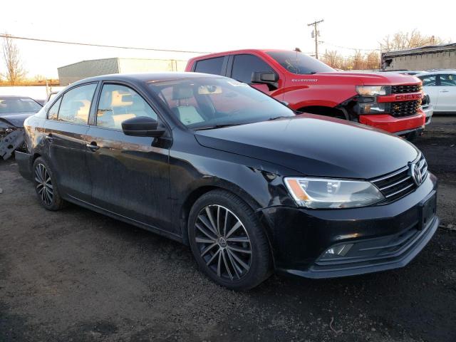 3VWD17AJ2FM422353 - 2015 VOLKSWAGEN JETTA SE BLACK photo 4