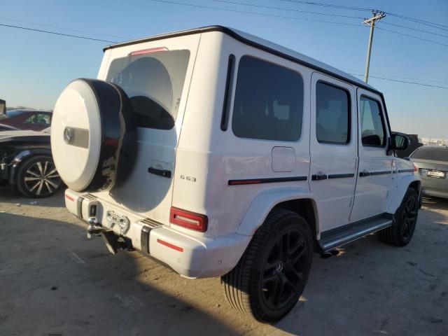 W1NYC7HJ6MX394741 - 2021 MERCEDES-BENZ G 63 AMG WHITE photo 3