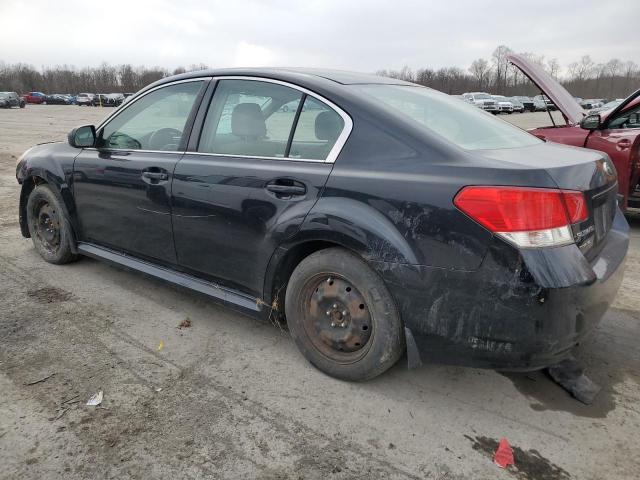 4S3BMCA6XC3039344 - 2012 SUBARU LEGACY 2.5I BLACK photo 2