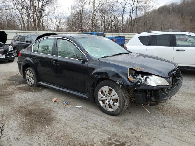 4S3BMCA6XC3039344 - 2012 SUBARU LEGACY 2.5I BLACK photo 4