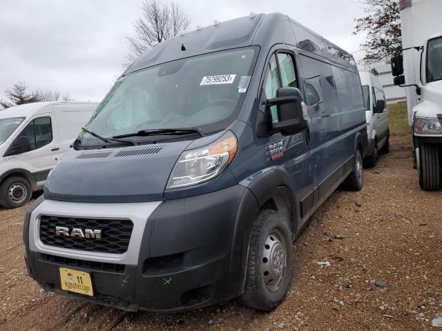 3C6MRVJG0ME579835 - 2021 RAM PROMASTER 3500 HIGH ლურჯი ფოტო 1