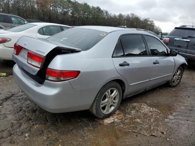 1HGCM56134A102599 - 2004 HONDA ACCORD DX SILVER photo 3