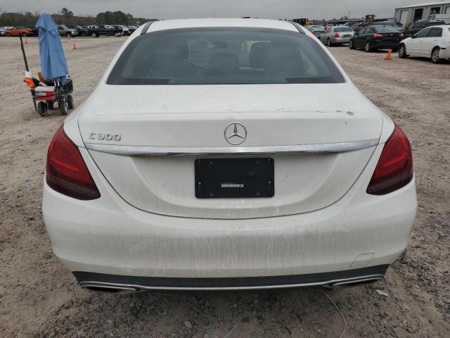 W1KWF8DB5MR615251 - 2021 MERCEDES-BENZ C 300 WHITE photo 6