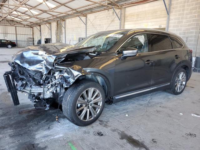 JM3TCBEY5M0522960 - 2021 MAZDA CX-9 SIGNATURE GRAY photo 1