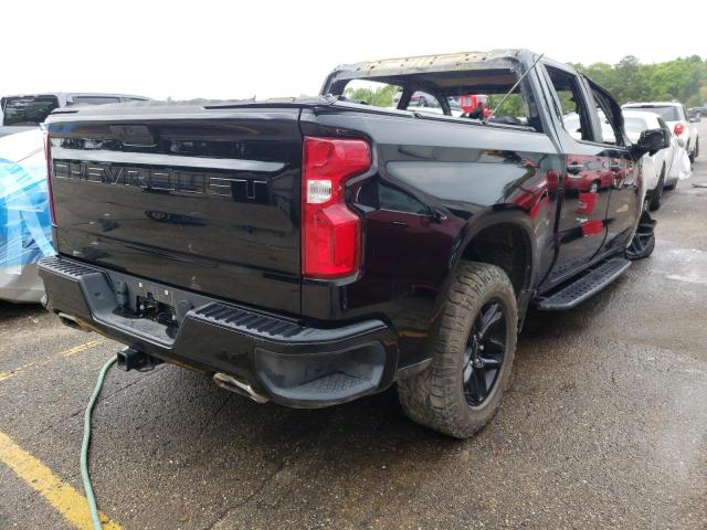 1GCPYFED7LZ155246 - 2020 CHEVROLET SILVERADO K1500 LT TRAIL BOSS BLACK photo 4