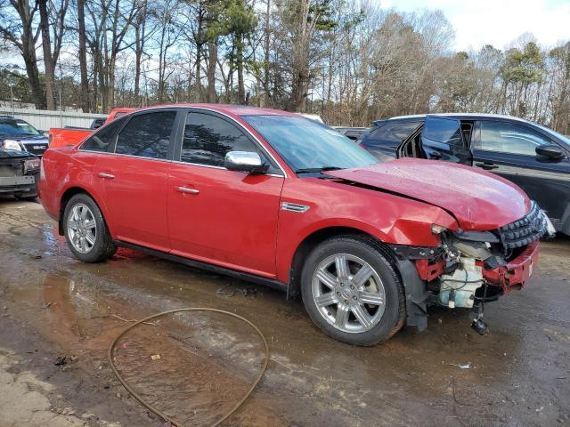 1FAHP25W89G109680 - 2009 FORD TAURUS LIMITED RED photo 4