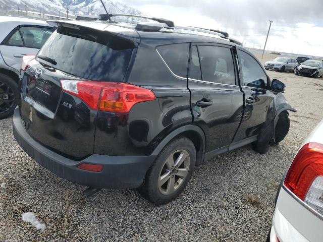 2T3WFREV7FW215655 - 2015 TOYOTA RAV4 XLE BLACK photo 3