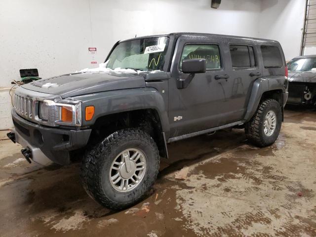 5GTEN43E188204544 - 2008 HUMMER H3 LUXURY GRAY photo 1