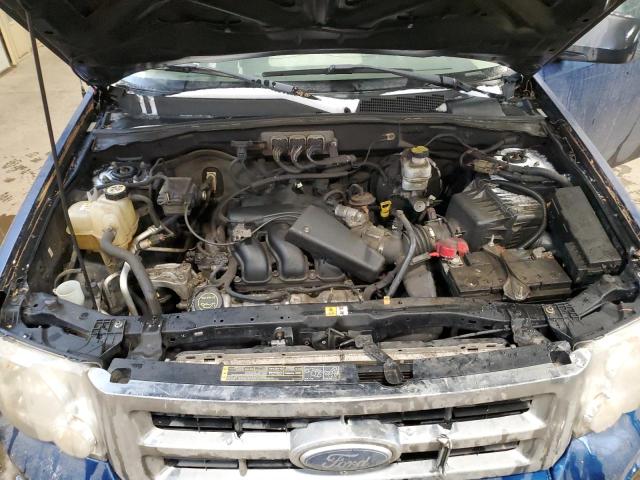 1FMCU93128KA69147 - 2008 FORD ESCAPE XLT BLUE photo 12