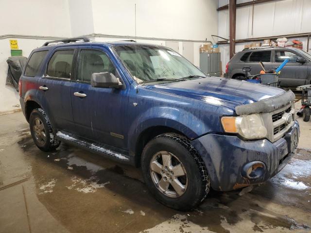 1FMCU93128KA69147 - 2008 FORD ESCAPE XLT BLUE photo 4