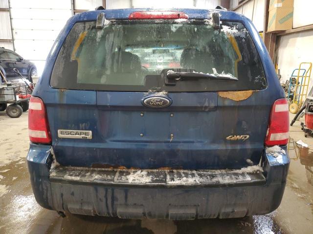 1FMCU93128KA69147 - 2008 FORD ESCAPE XLT BLUE photo 6