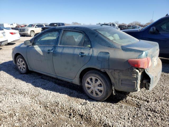 1NXBU4EE8AZ191004 - 2010 TOYOTA COROLLA BASE GREEN photo 2
