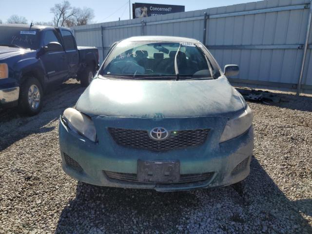 1NXBU4EE8AZ191004 - 2010 TOYOTA COROLLA BASE GREEN photo 5