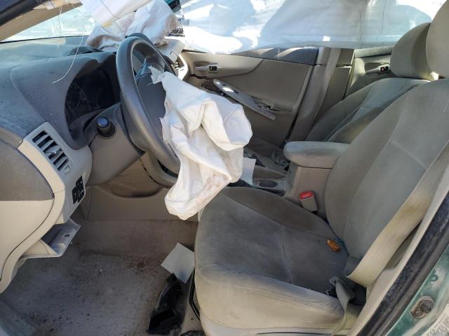 1NXBU4EE8AZ191004 - 2010 TOYOTA COROLLA BASE GREEN photo 7