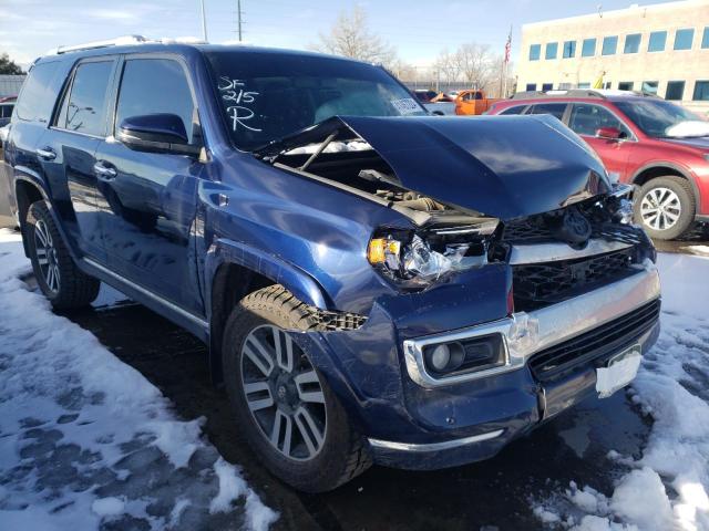 JTEBU5JR5G5384521 - 2016 TOYOTA 4RUNNER SR5/SR5 PREMIUM 蓝色 照片 4