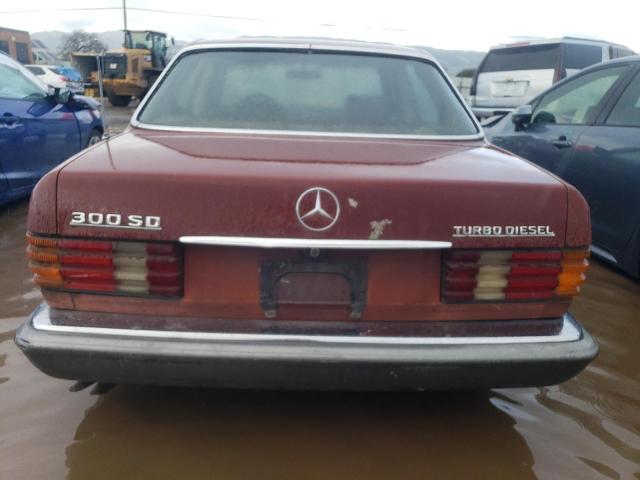 WDBCB20A0CB025113 - 1982 MERCEDES-BENZ 300 SD MAROON photo 6