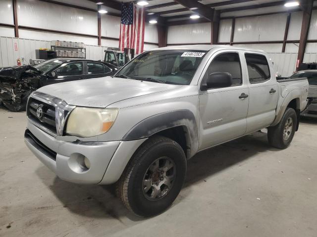 3TMJU62N86M027568 - 2006 TOYOTA TACOMA DOUBLE CAB PRERUNNER SILVER photo 1