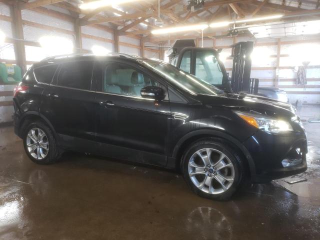 1FMCU0JXXEUB25080 - 2014 FORD ESCAPE TITANIUM BLACK photo 4