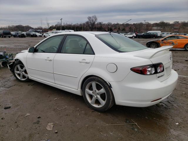 1YVHP80D365M44396 - 2006 MAZDA 6 S WHITE photo 2