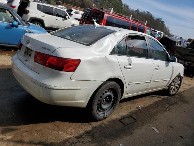 5NPET46CX9H515657 - 2009 HYUNDAI SONATA GLS WHITE photo 3