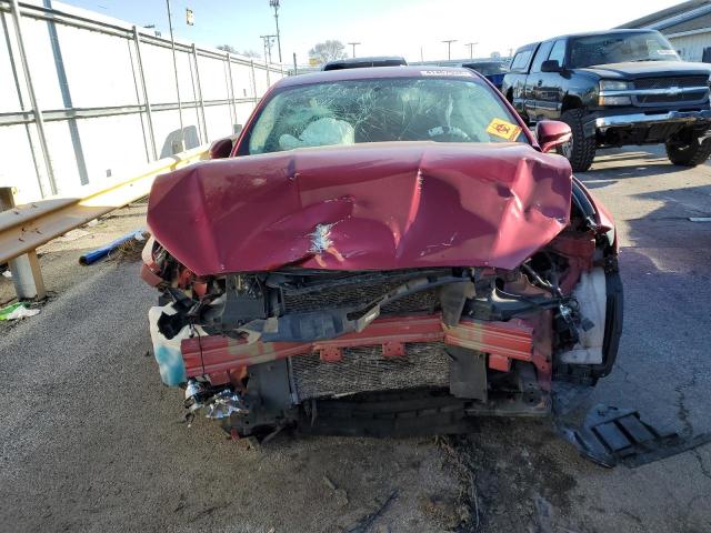 3FA6P0H77FR252818 - 2015 FORD FUSION SE RED photo 5