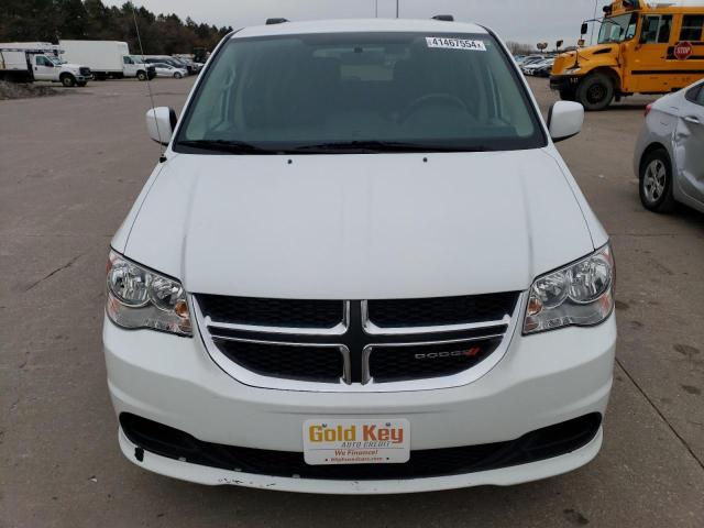 2C4RDGCG0FR732625 - 2015 DODGE GRAND CARA SXT WHITE photo 5