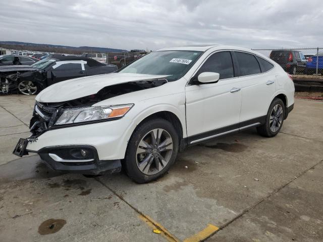 5J6TF1H5XFL001028 - 2015 HONDA CROSSTOUR EXL WHITE photo 1