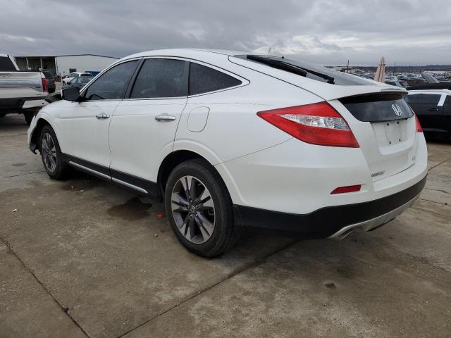 5J6TF1H5XFL001028 - 2015 HONDA CROSSTOUR EXL WHITE photo 2