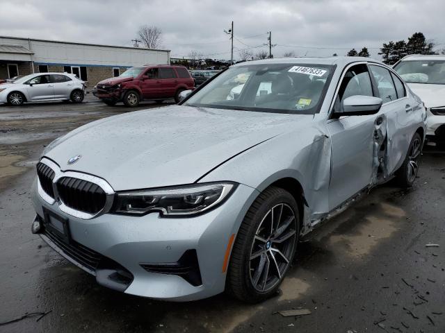 WBA5R7C05LFH72396 - 2020 BMW 330XI ვერცხლისფერი ფოტო 1