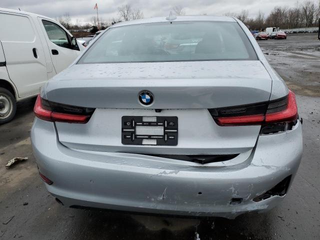 WBA5R7C05LFH72396 - 2020 BMW 330XI SILVER photo 6