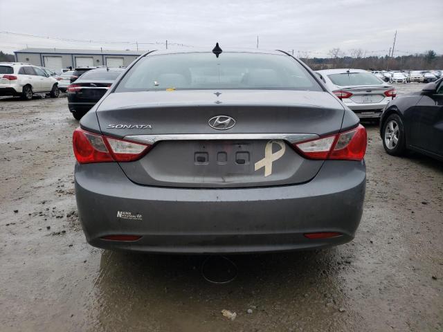 5NPEB4AC9CH481650 - 2012 HYUNDAI SONATA GLS GRAY photo 6