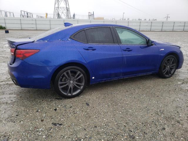 19UUB2F69JA011336 - 2018 ACURA TLX TECH+A BLUE photo 3