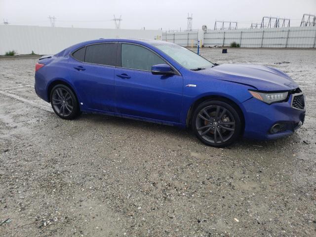 19UUB2F69JA011336 - 2018 ACURA TLX TECH+A BLUE photo 4
