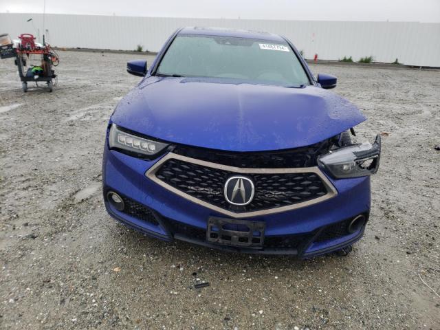 19UUB2F69JA011336 - 2018 ACURA TLX TECH+A BLUE photo 5