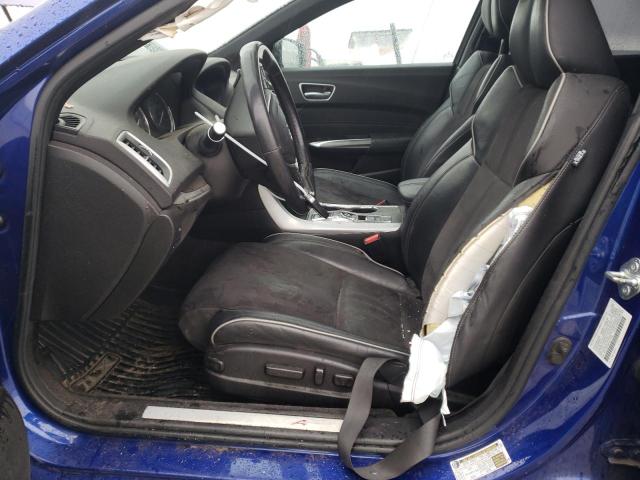 19UUB2F69JA011336 - 2018 ACURA TLX TECH+A BLUE photo 7