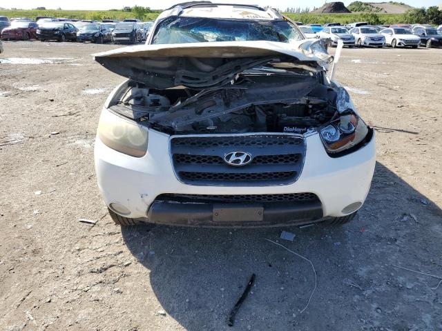 5NMSH13E97H095926 - 2007 HYUNDAI SANTA FE SE WHITE photo 5