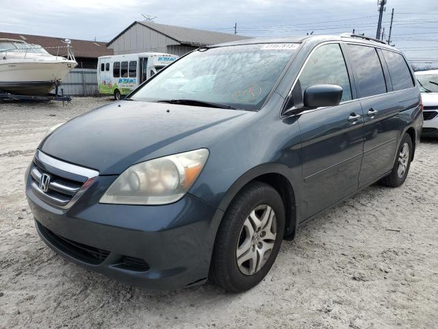 5FNRL38736B065002 - 2006 HONDA ODYSSEY EXL GREEN photo 1