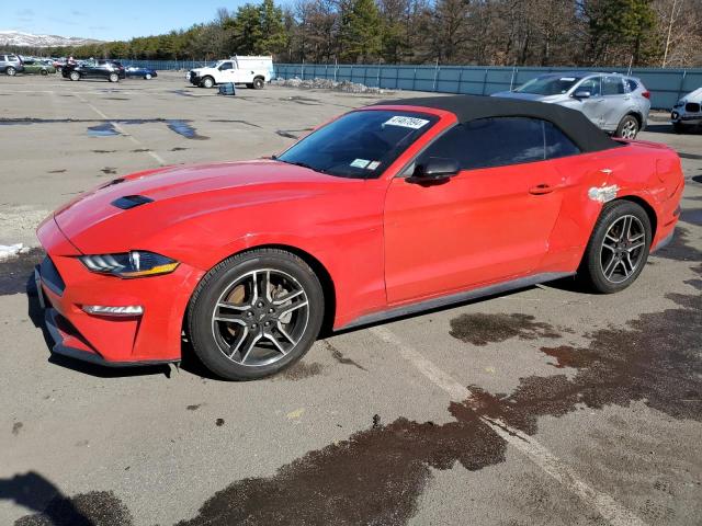 1FATP8UH4K5109161 - 2019 FORD MUSTANG RED photo 1