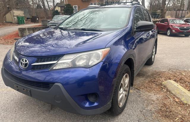 2T3BFREVXFW365158 - 2015 TOYOTA RAV4 LE BLUE photo 2