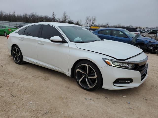 1HGCV1F31JA242394 - 2018 HONDA ACCORD SPORT WHITE photo 4